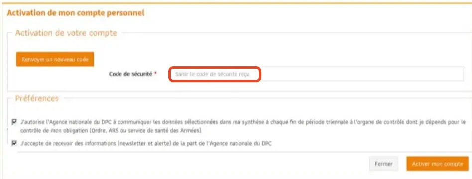 saisie code DPC saisie code DPC