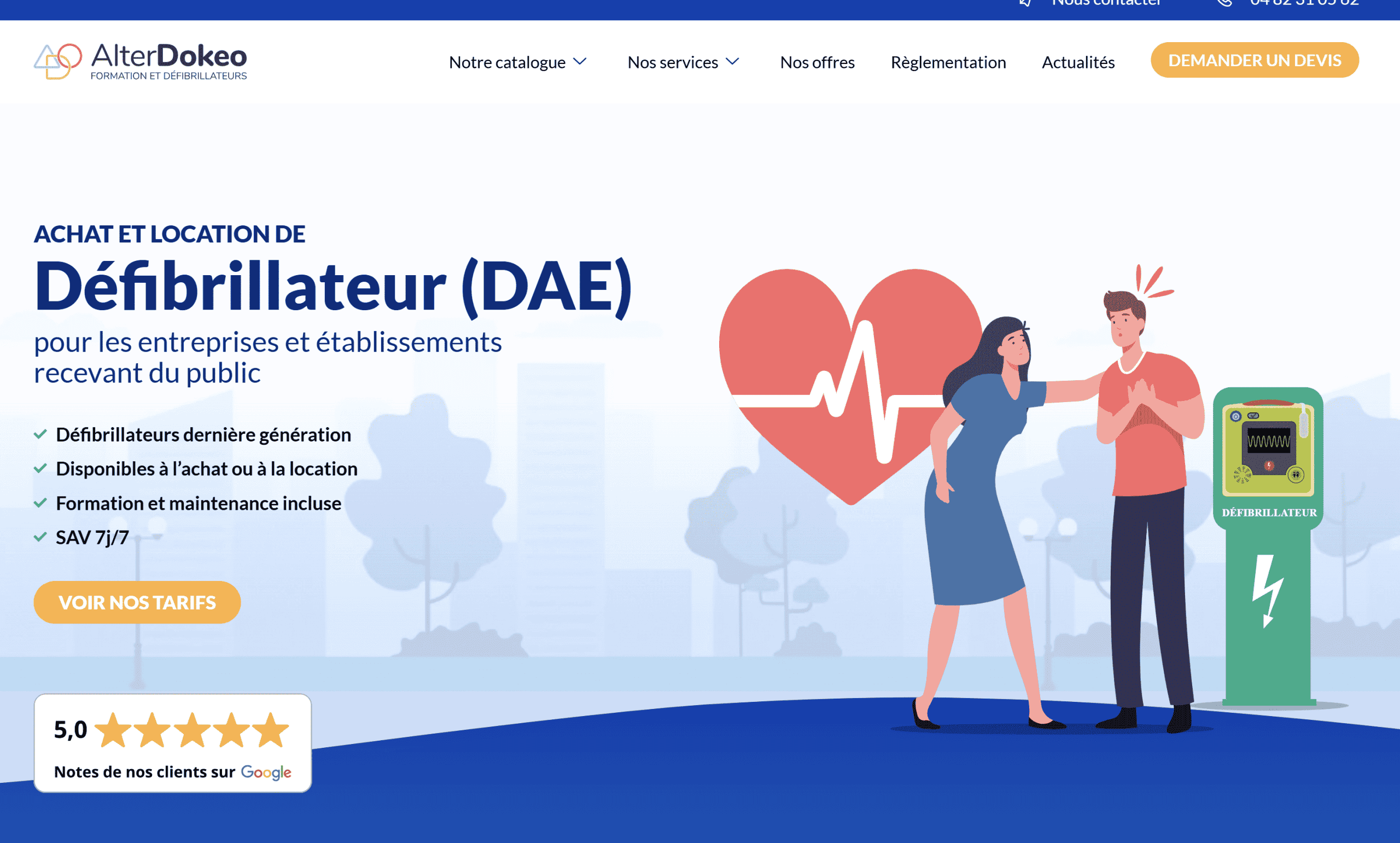 Achat et location de défibrillateur alterdokeo Achat et location de défibrillateur alterdokeo