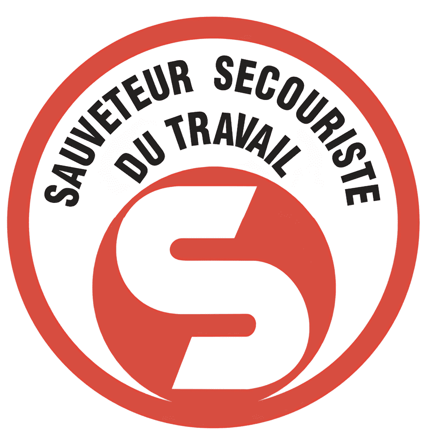 Logo SST rouge HD niveau formateur - Source INRS